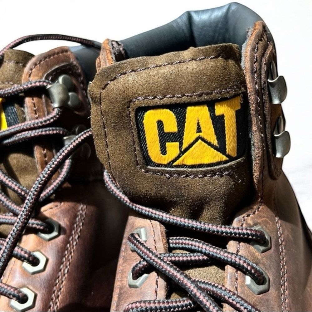 🌻NEW Caterpillar Second Shift Work Boots P72593 Men's Size 10.5 - Picture 7 of 11